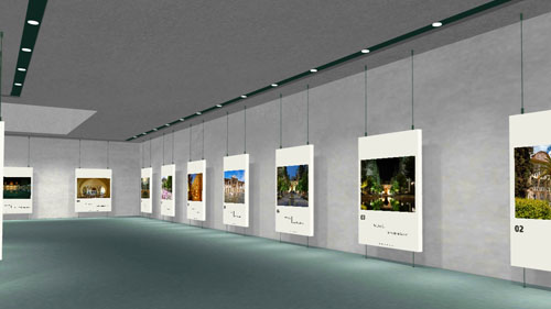 3D virtual exhibition